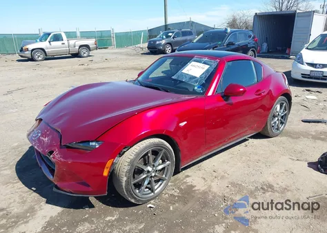 2022 Mazda Mx-5 Miata Rf Grand Touring из США, поврежденный, VIN JM1NDAM74N0503285